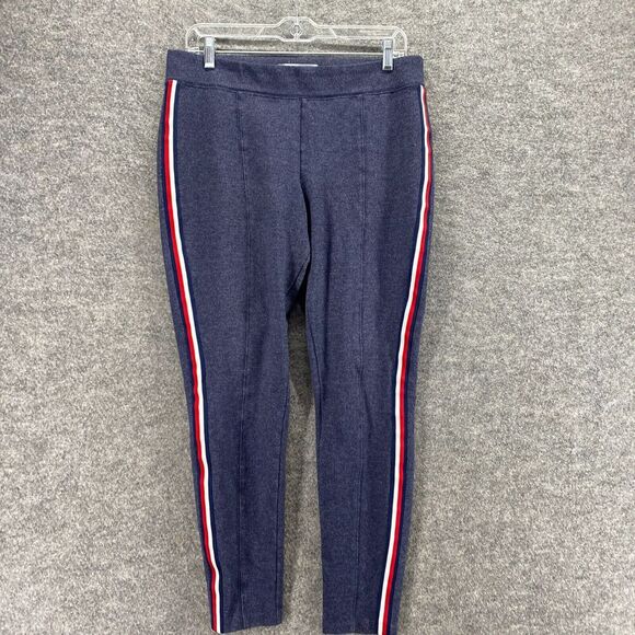 Old Navy Activewear Pants Women L Large Gray Stivie High Rise Pull On Skinny - Picture 3 of 10